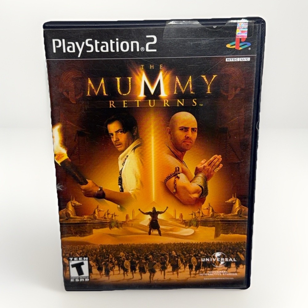 The Mummy Returns Sony PlayStation 2 PS2 Complete With Manual Tested CIB 2001